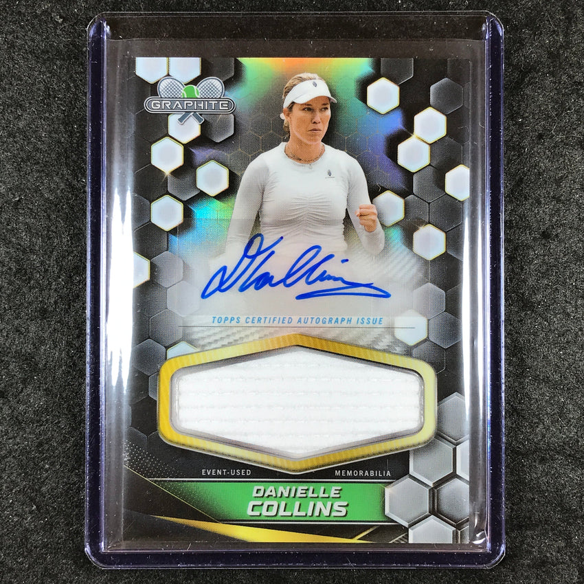 2024 Topps Graphite Tennis DANIELLE COLLINS Graphite Signature Relic Auto #DCS