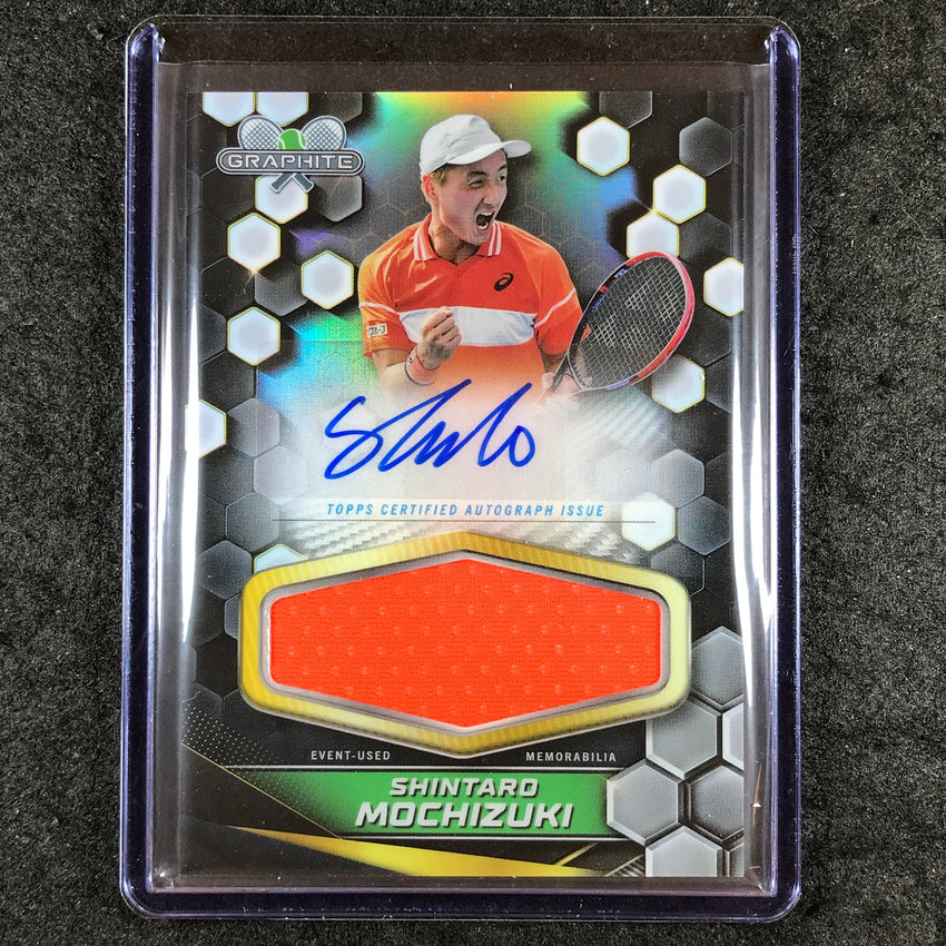 2024 Topps Graphite Tennis SHINTARO MOCHIZUKI Graphite Signature Relic Auto #SMI