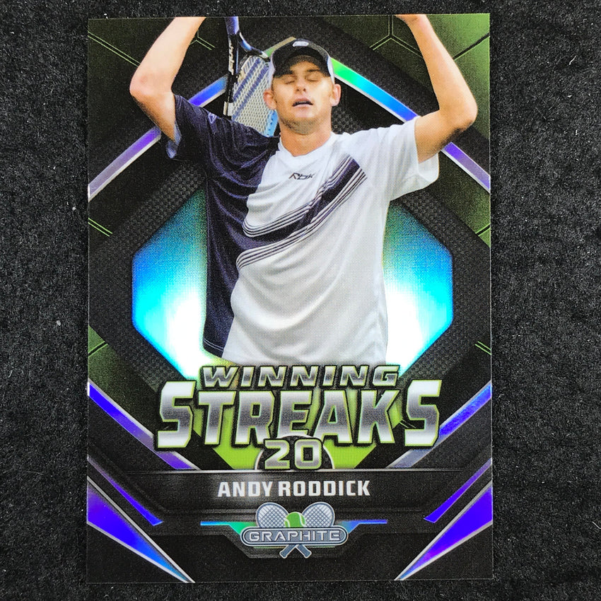 2024 Topps Graphite Tennis ANDY RODDICK Winning Streaks Refractor #AR