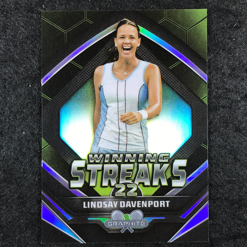 2024 Topps Graphite Tennis LINDSAY DAVENPORT Winning Streaks Refractor #LD