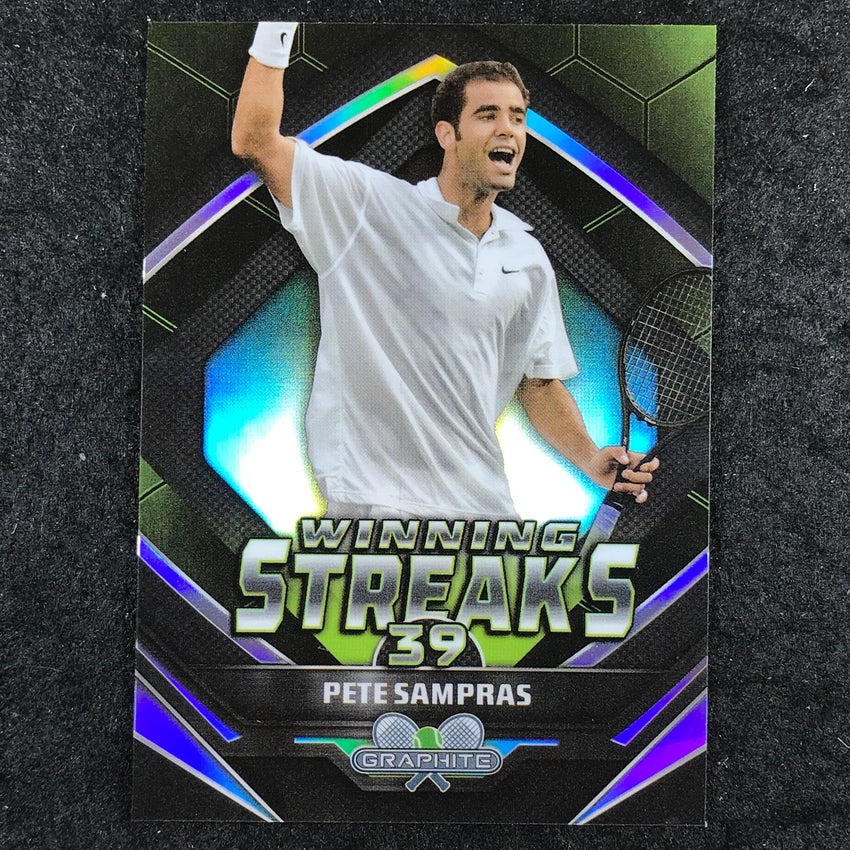2024 Topps Graphite Tennis PETE SAMPRAS Winning Streaks Refractor #PS