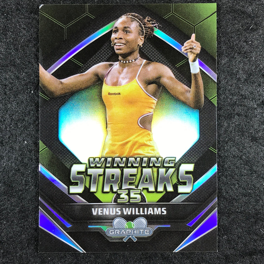 2024 Topps Graphite Tennis VENUS WILLIAMS Winning Streaks Refractor #VW