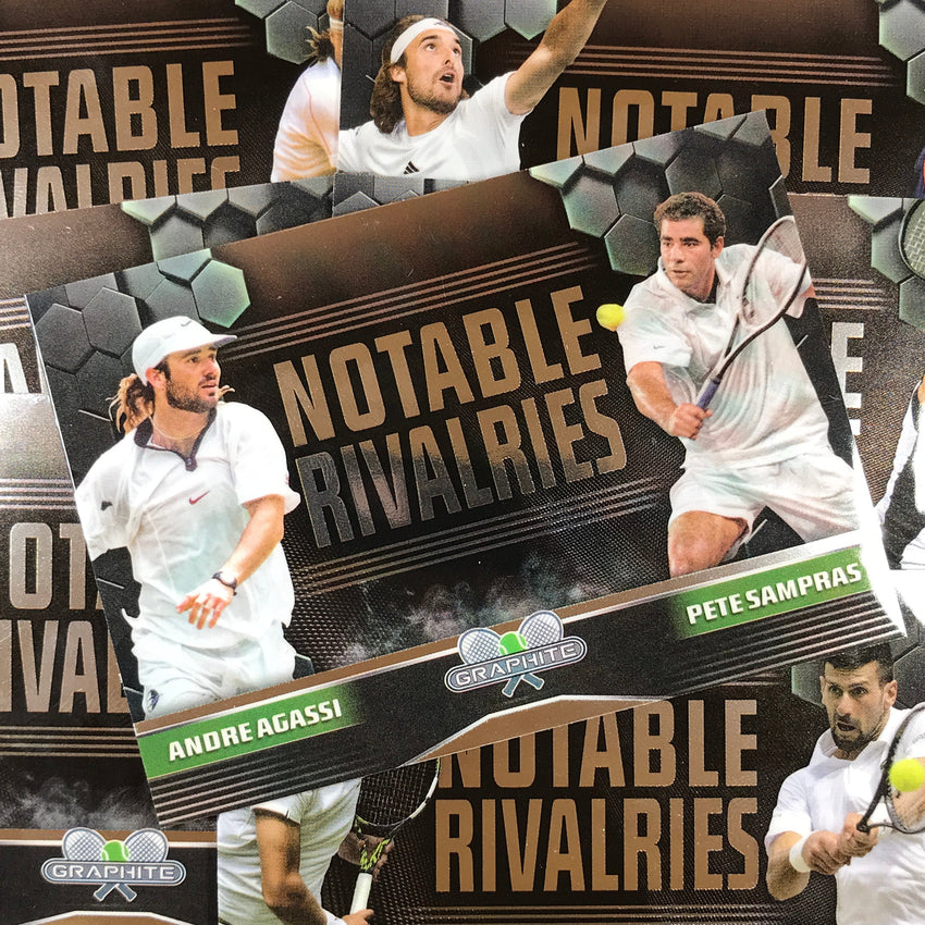 2024 Topps Graphite Tennis HOGLER RUNE CASPER RUUD Notable Rivalries Base #RR