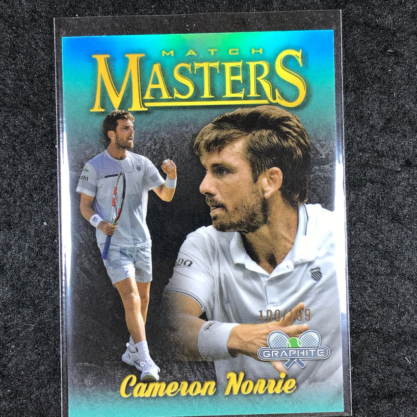 2024 Topps Graphite Tennis CAMERON NORRIE Match Masters Aqua /199 #CN