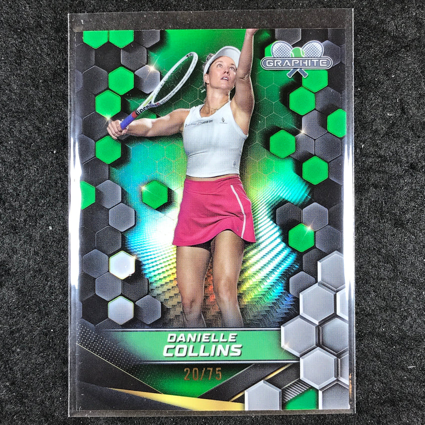 2024 Topps Graphite Tennis DANIELLE COLLINS Base Green 20/75 #163