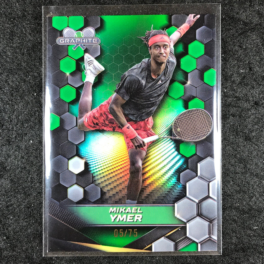 2024 Topps Graphite Tennis MIKAEL YMER Base Green 5/75 #174