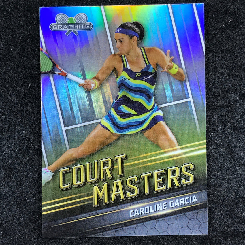 2024 Topps Graphite Tennis CAROLINE GARCIA Court Masters Refractor #CG
