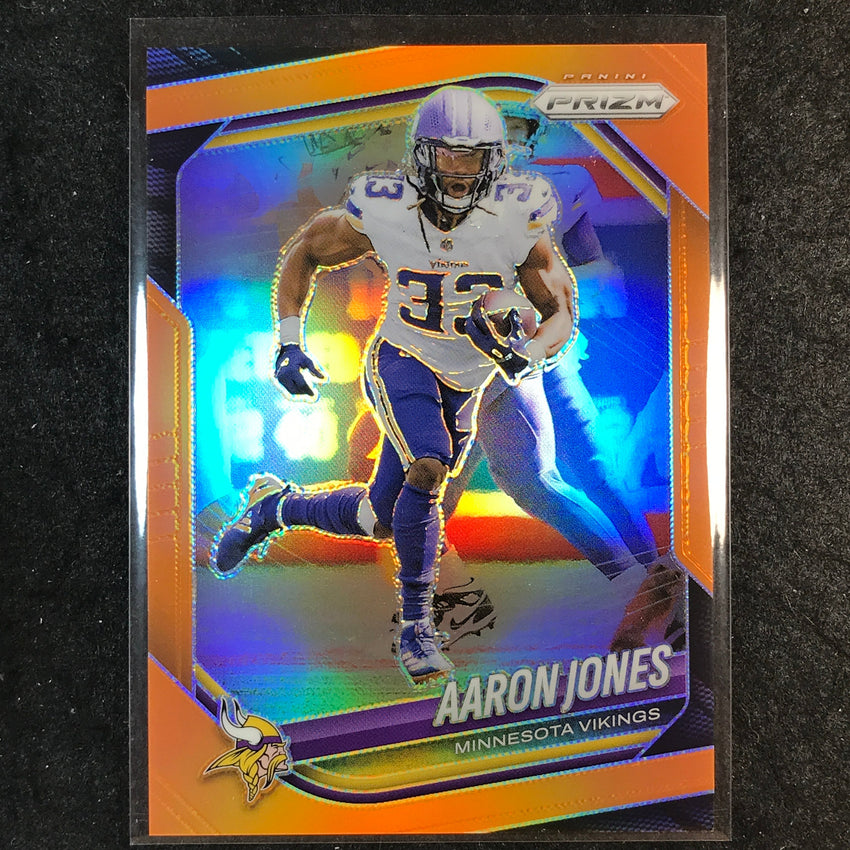 2025 Prizm Football AARON JONES Base Orange /249 #7
