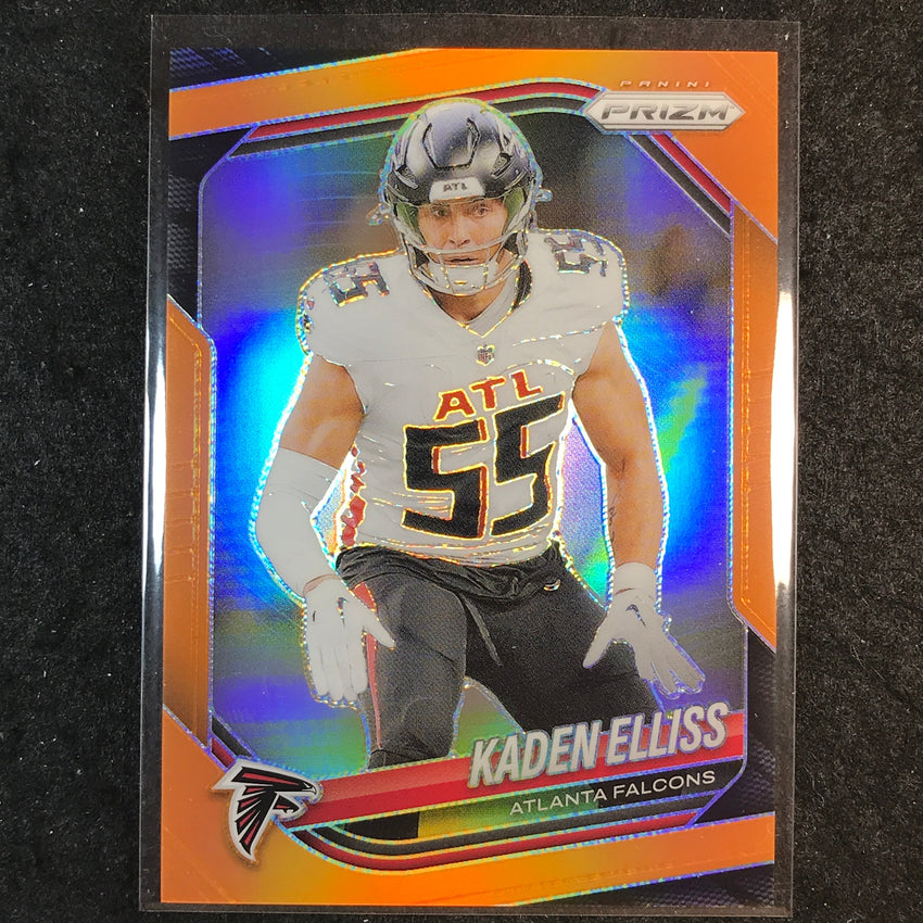 2025 Prizm Football KADEN ELLISS Base Orange /249 #11