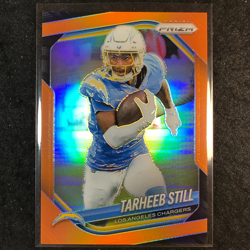 2025 Prizm Football TARHEEB STILL Base Orange /249 #35