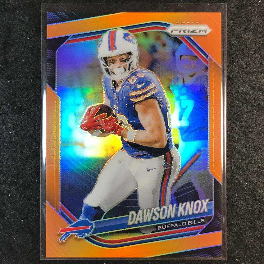 2025 Prizm Football DAWSON KNOX Base Orange /249 #65