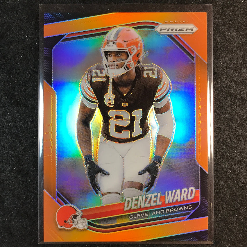 2025 Prizm Football DENZEL WARD Base Orange /249 #90