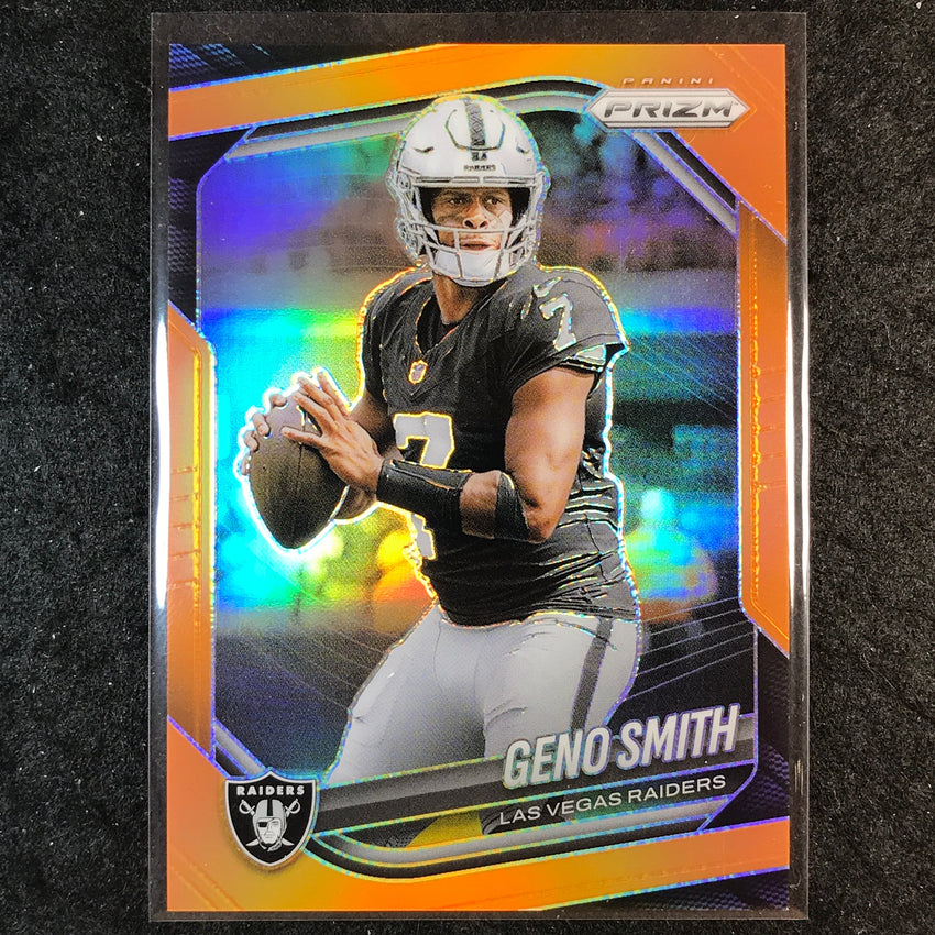 2025 Prizm Football GENO SMITH Base Orange /249 #103
