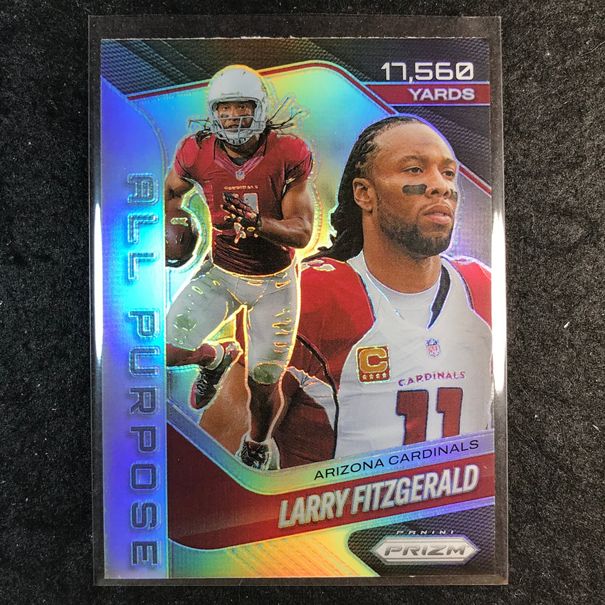2025 Prizm Football LARRY FITZGERALD All Purpose Prizms Silver #16