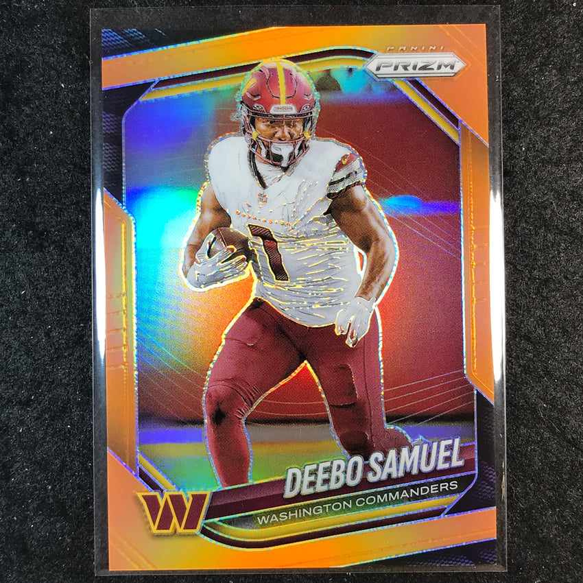 2025 Prizm Football DEEBO SAMUEL Base Orange /249 #133