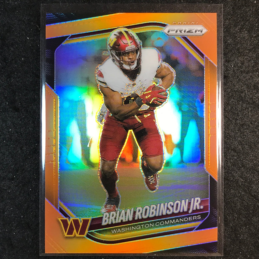 2025 Prizm Football BRIAN ROBINSON JR. Base Orange /249 #141