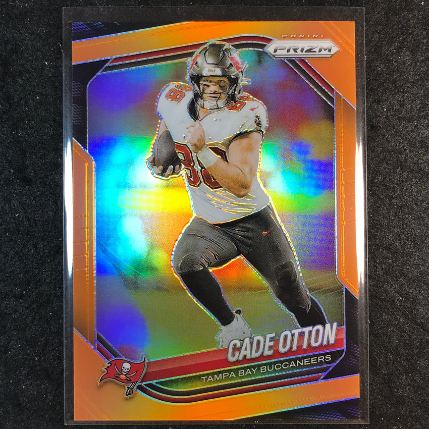 2025 Prizm Football CADE OTTON Base Orange /249 #151