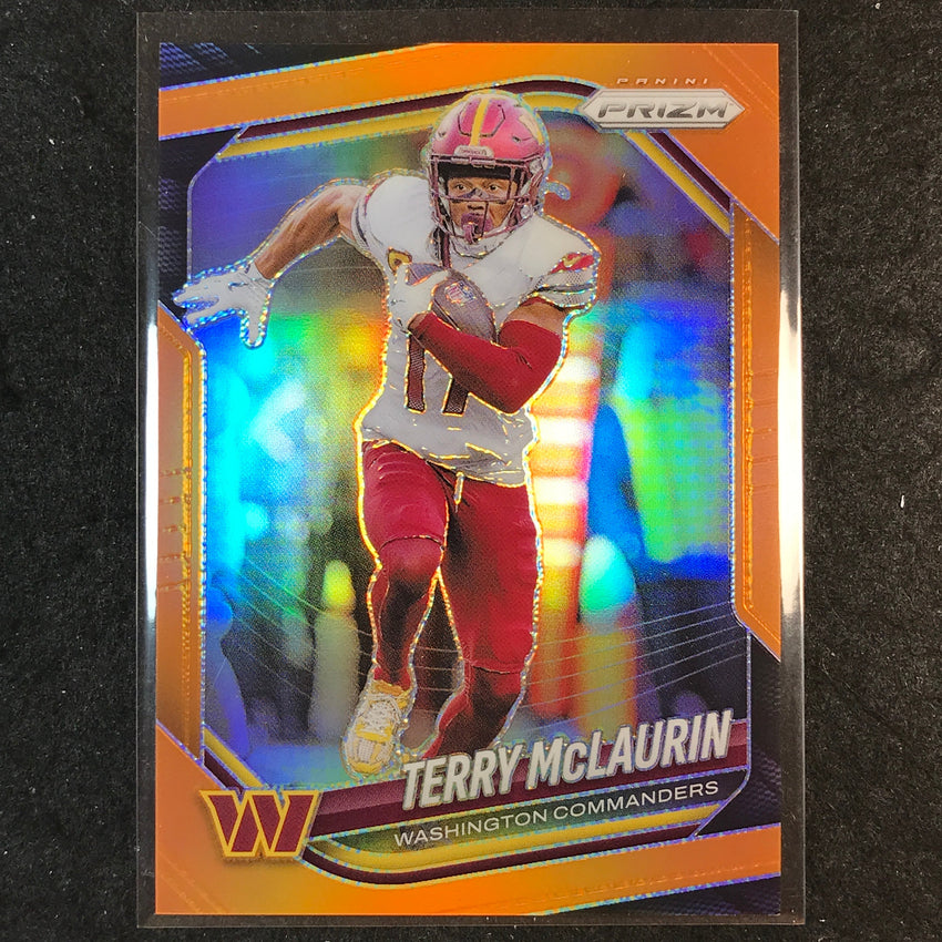 2025 Prizm Football TERRY MCLAURIN Base Orange /249 #223
