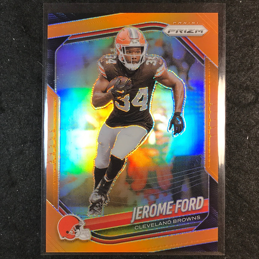 2025 Prizm Football JEROME FORD Base Orange /249 #227
