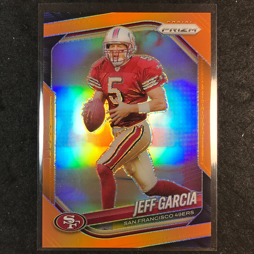 2025 Prizm Football JEFF GARCIA Base Orange /249 #267