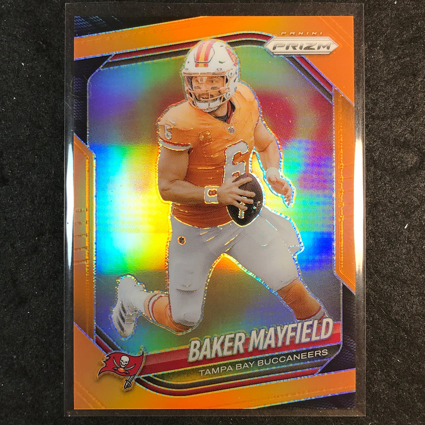 2025 Prizm Football BAKER MAYFIELD Base Orange /249 #283