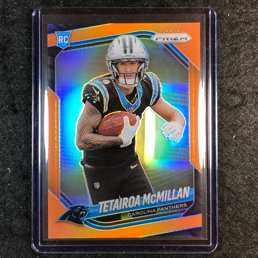 2025 Prizm Football TETAIROA MCMILLAN Rookie Base Orange /249 #311