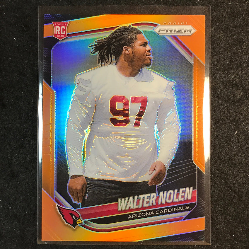 2025 Prizm Football WALTER NOLEN Rookie Base Orange /249 #318
