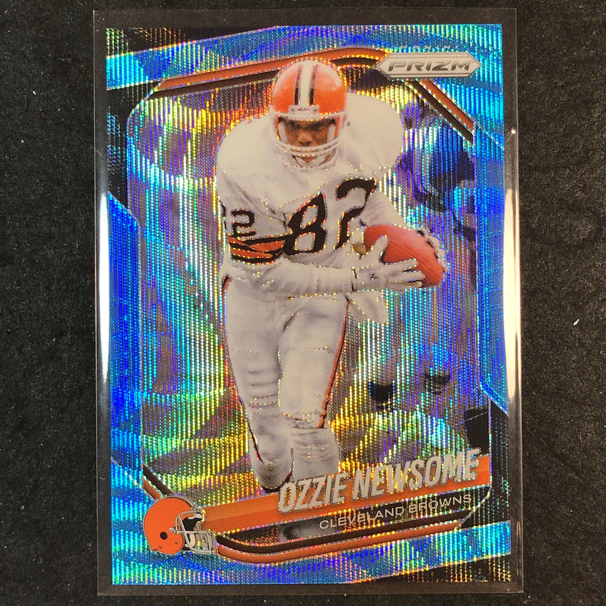 2025 Prizm Football OZZIE NEWSOME Base Blue Wave /230 #60