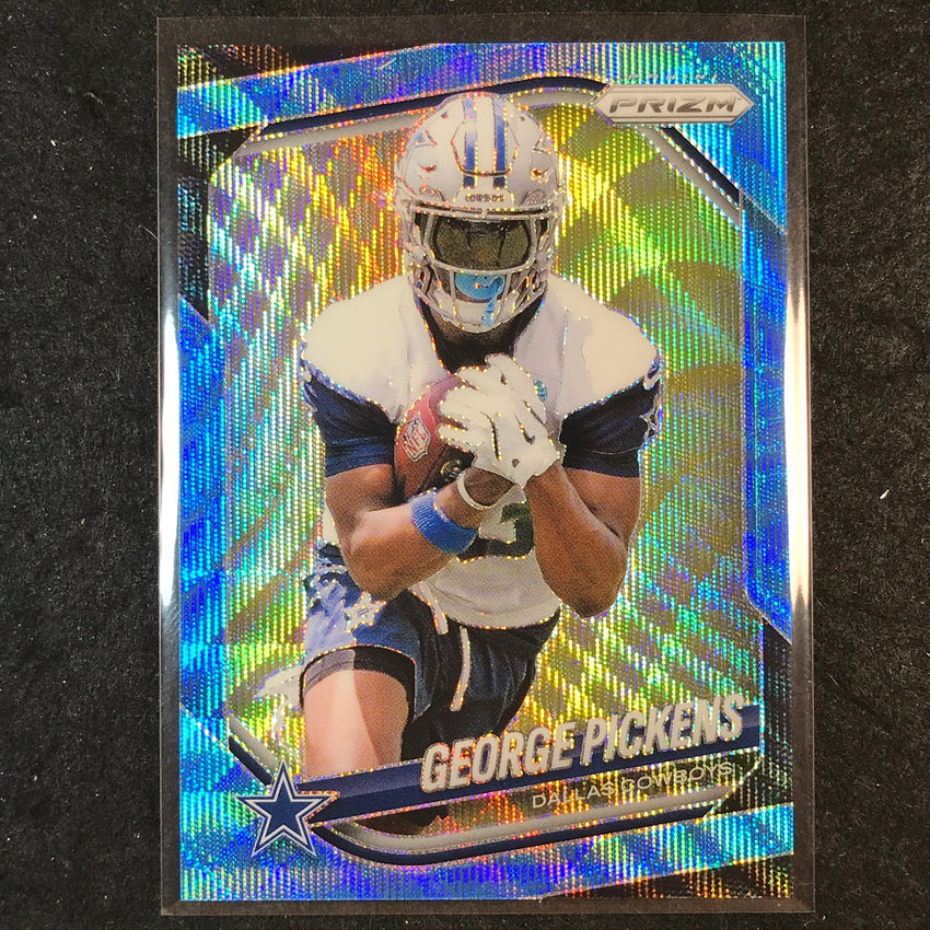 2025 Prizm Football GEORGE PICKENS Base Blue Wave /230 #71