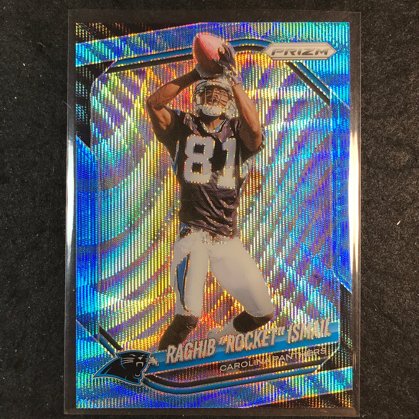 2025 Prizm Football RAGHIB "ROCKET" ISMAIL Base Blue Wave /230 #86