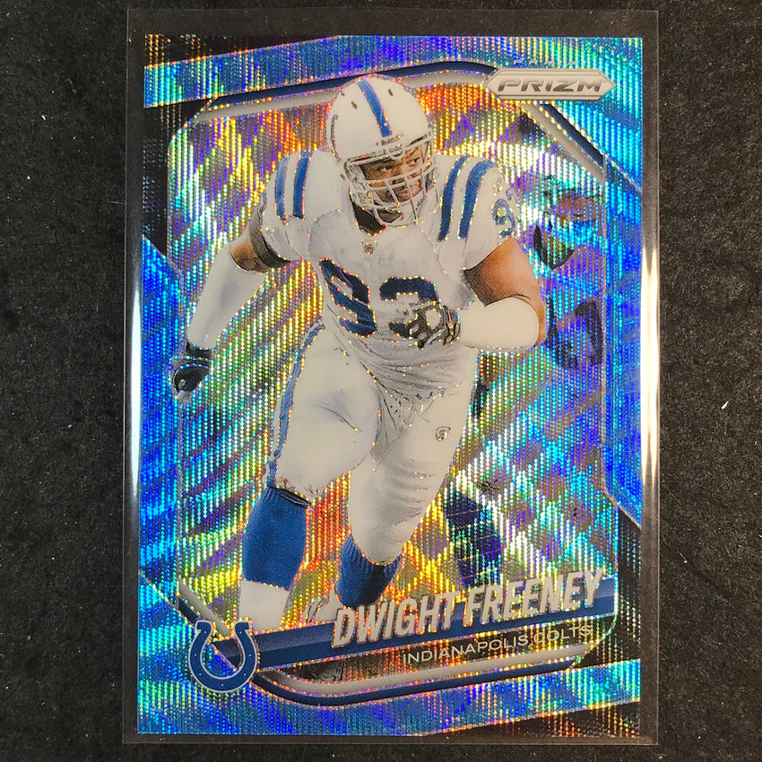 2025 Prizm Football DWIGHT FREENEY Base Blue Wave /230 #120