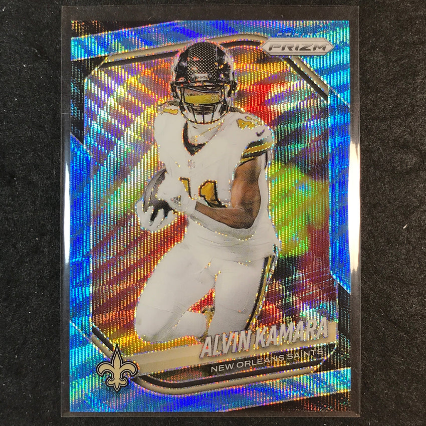 2025 Prizm Football ALVIN KAMARA Base Blue Wave /230 #190
