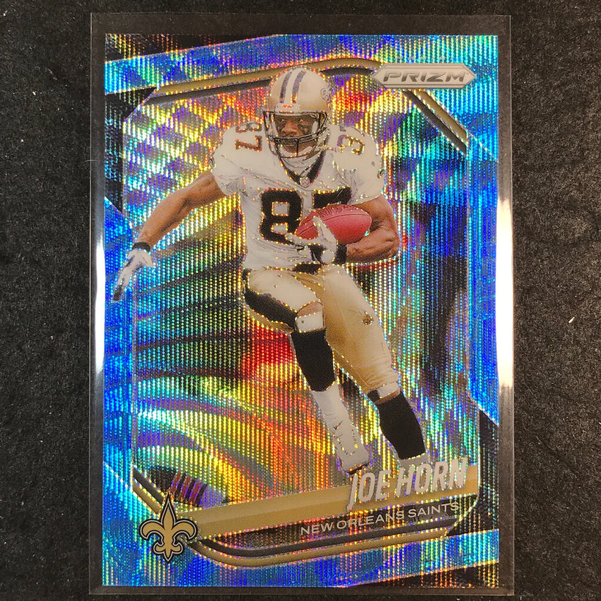 2025 Prizm Football JOE HORN Base Blue Wave /230 #201