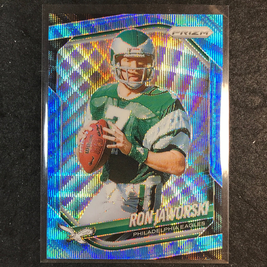 2025 Prizm Football RON JAWORSKI Base Blue Wave /230 #207