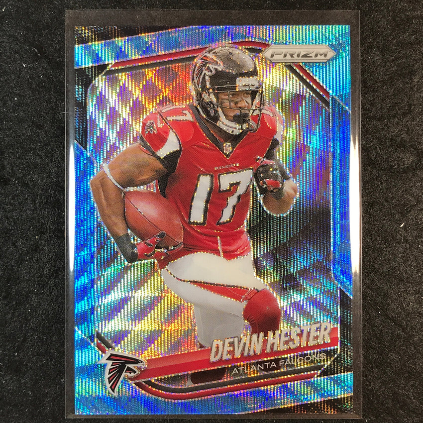 2025 Prizm Football DEVIN HESTER Base Blue Wave /230 #233