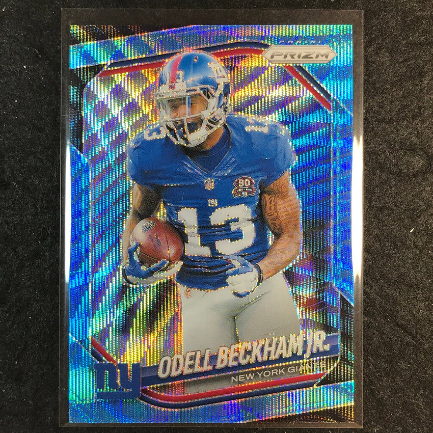 2025 Prizm Football ODELL BECKHAM JR. Base Blue Wave /230 #285