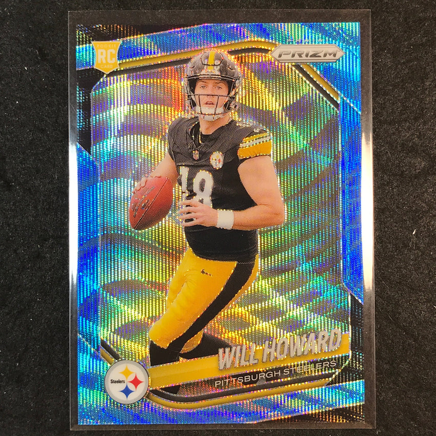 2025 Prizm Football WILL HOWARD Rookie Base Blue Wave /230 #367