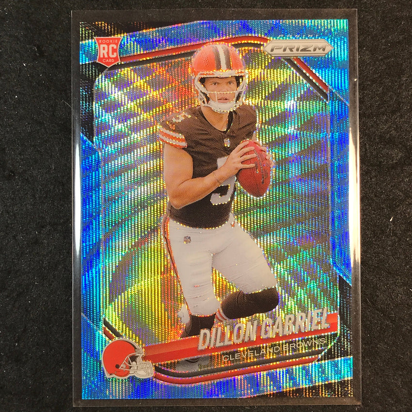2025 Prizm Football DILLON GABRIEL Rookie Base Blue Wave /230 #372