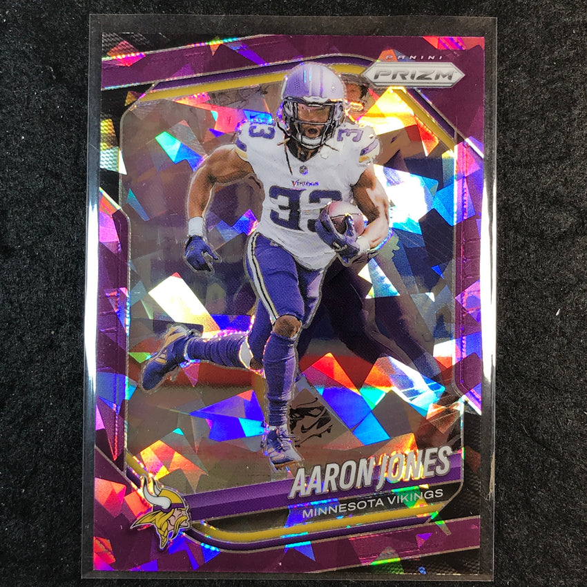2025 Prizm Football AARON JONES Base Purple Ice /225 #7