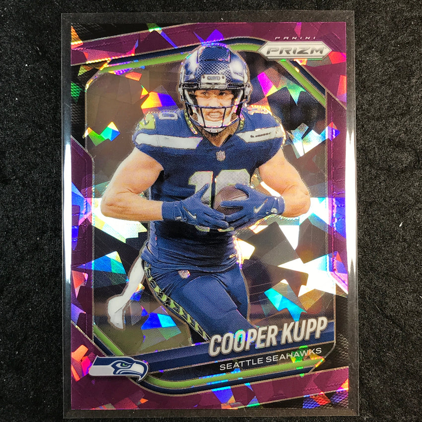 2025 Prizm Football COOPER KUPP Base Purple Ice /225 #16