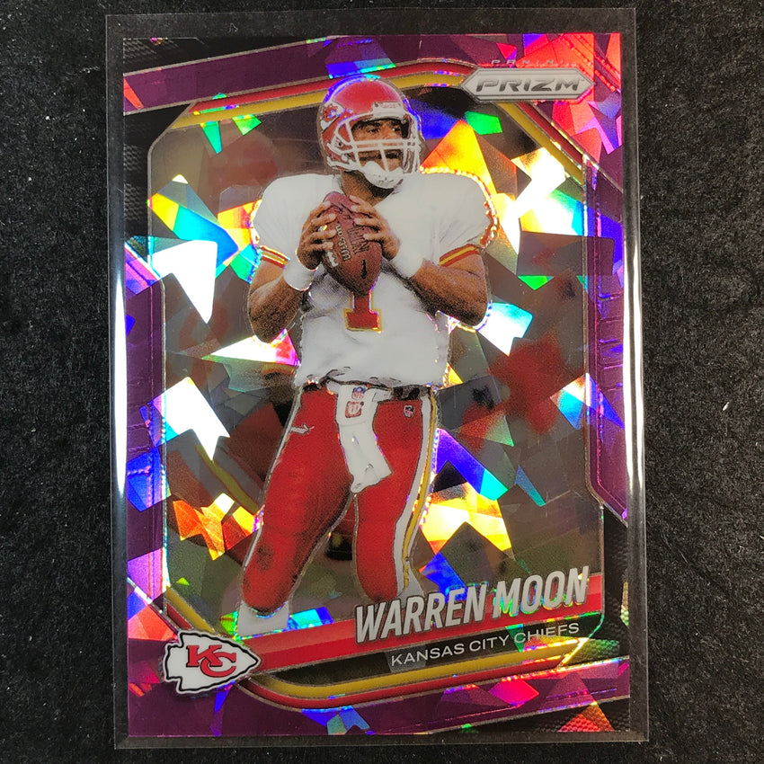 2025 Prizm Football WARREN MOON Base Purple Ice /225 #52