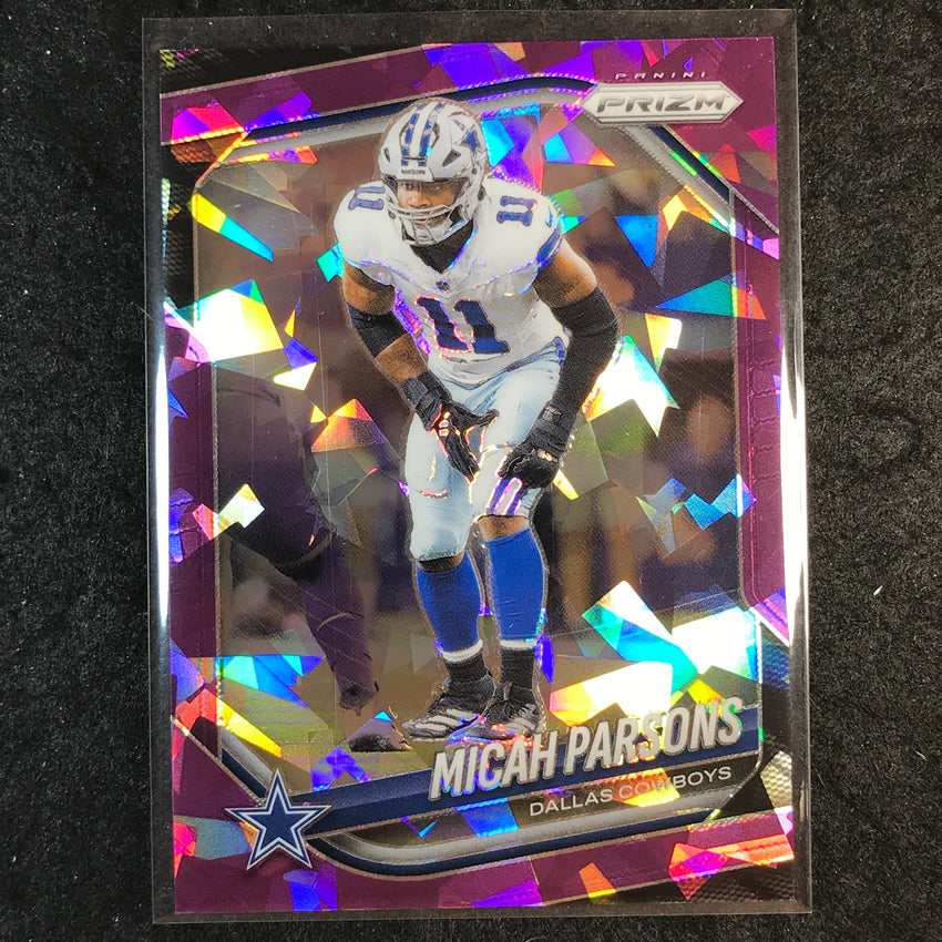 2025 Prizm Football MICAH PARSONS Base Purple Ice /225 #98