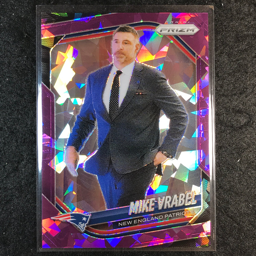 2025 Prizm Football MIKE VRABEL Base Purple Ice /225 #110