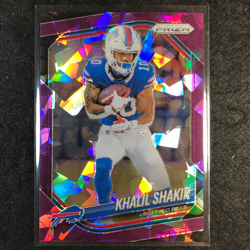 2025 Prizm Football KHALIL SHAKIR Base Purple Ice /225 #116