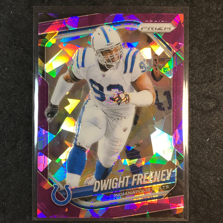 2025 Prizm Football DWIGHT FREENEY Base Purple Ice /225 #120