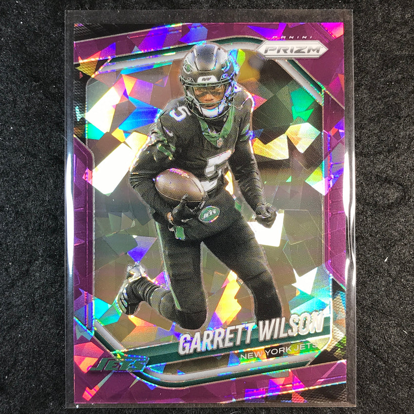 2025 Prizm Football GARRETT WILSON Base Purple Ice /225 #178