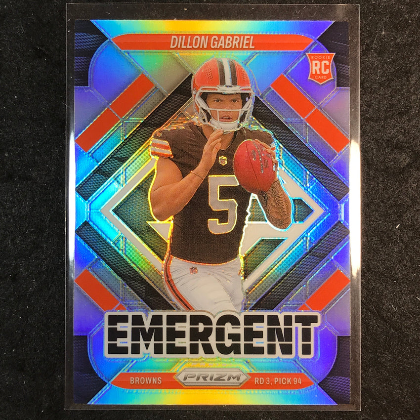 2025 Prizm Football DILLON GABRIEL Emergent Rookie Silver #18