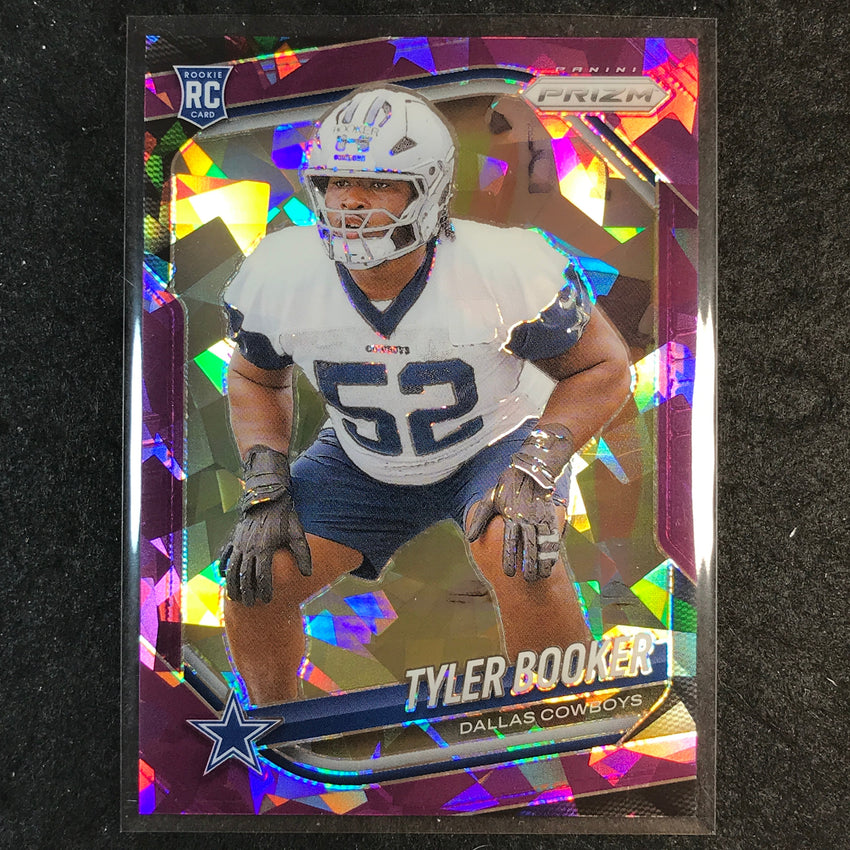 2025 Prizm Football TYLER BOOKER Rookie Base Purple Ice /225 #322