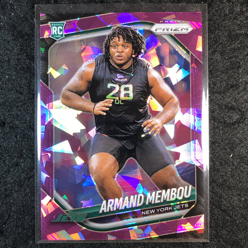 2025 Prizm Football ARMAND MEMBOU Rookie Base Purple Ice /225 #357