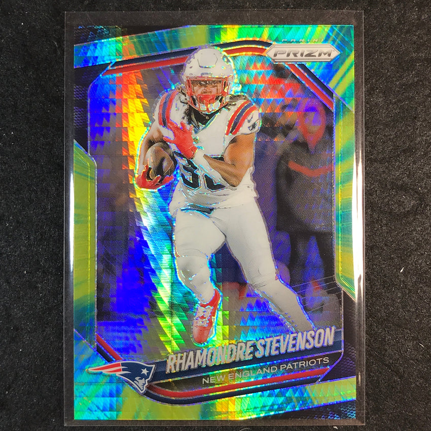 2025 Prizm Football RHAMONDRE STEVENSON Base Hyper /200 #84